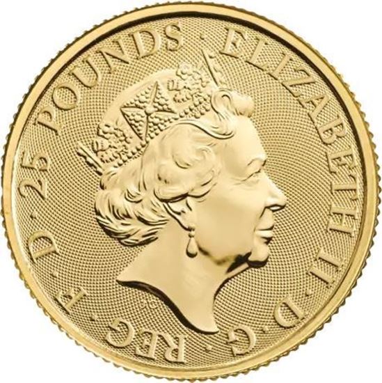 Tudor Beasts Yale 1oz gold coin 2