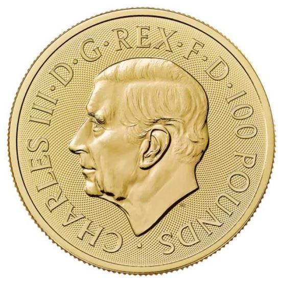 2025 1oz UK Tudor Beast 'Greyhound of Richmond' Gold Coin