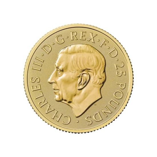 2025 1/4oz UK Tudor Beast 'Greyhound of Richmond' Gold Coin