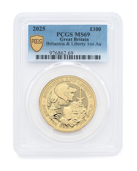 1oz Britannia Liberty Gold Coin