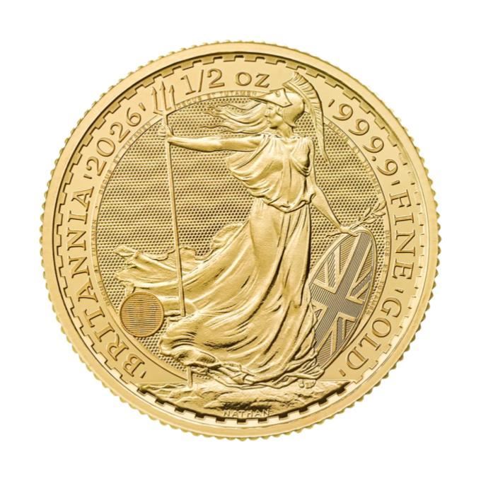 2026 1/2oz Britannia Gold Coin