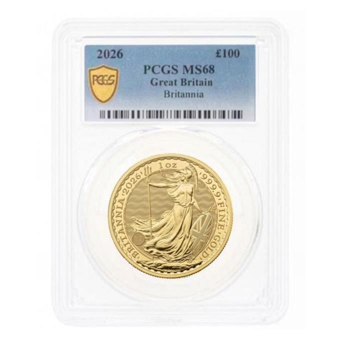 2026 1oz Britannia gold coin