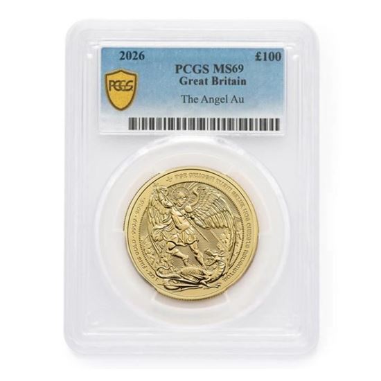 PCGS 2026 1oz Angel Gold MS69