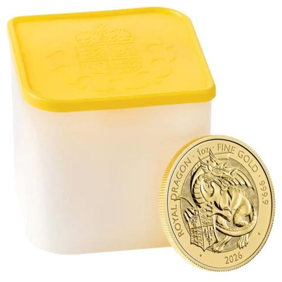 2026 1oz Tudor Beast 'Royal Dragon' Gold Coin