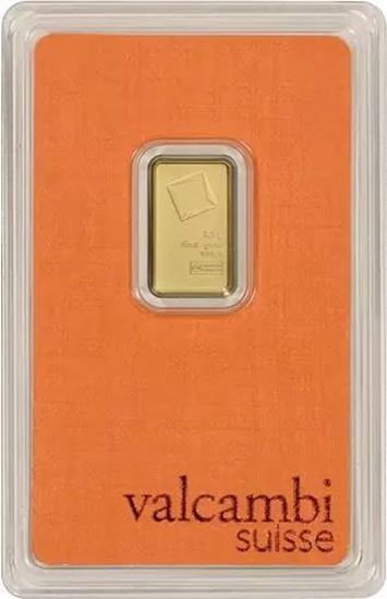 Valcambi 2.5g gold bar 3